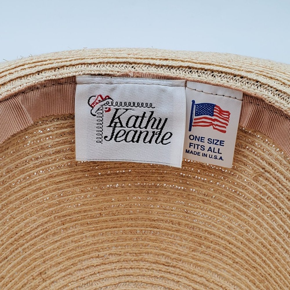 Kathy Jeanne Wide Brim Straw Hat - Picture 12 of 16
